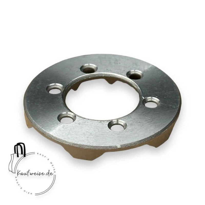 Silberner Metallabstand mit Löchern für VanMoof Lock Ring Stealth Lock Kicklock Rotor