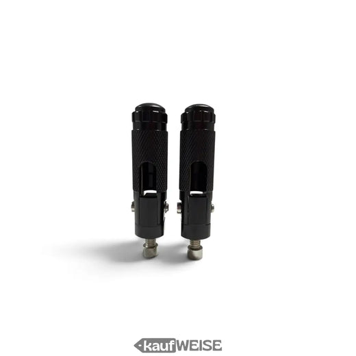 Folding footpegs VOLTES Urban Armor Fold 2.0 | pair, approx. 8.5 cm each | black
