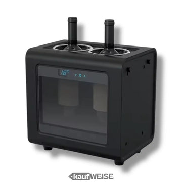 Electric wine cooler for 2 bottles - LED & Touch | 7-18°C temperature range