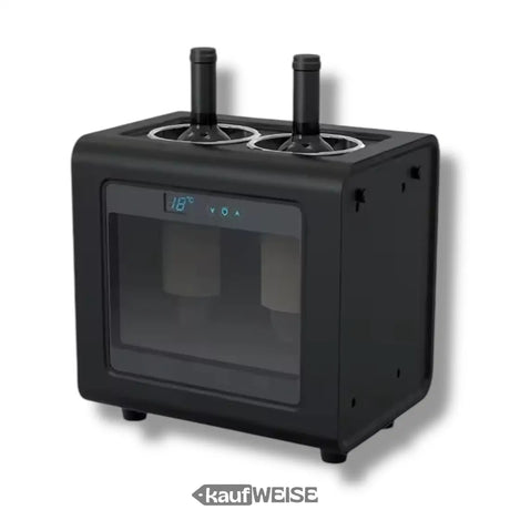 Electric wine cooler for 2 bottles - LED & Touch | 7-18°C temperature range