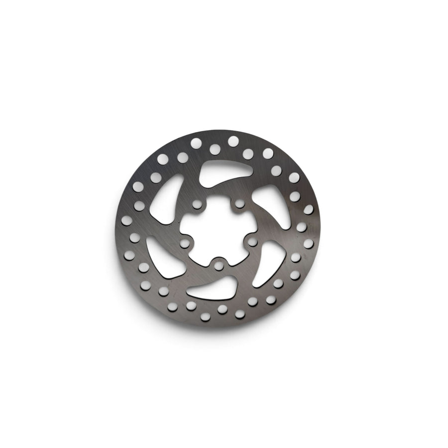 Steel with a drilled design