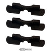 Xiaomi M365/Pro Vibration Dampers (3-Pack) | Black Rubber | Multipack to Reduce Shaking